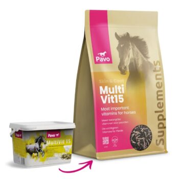 Pavo MultiVit15 3 kg vitamintillskott för häst