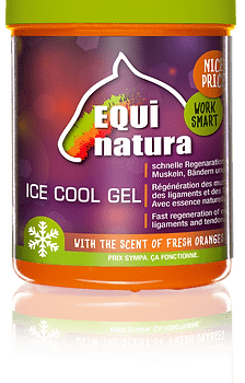 Equinatura Ice Cool Gel 600 ml – kylande gel för häst och ryttare med mentol, arnika och rosmarin