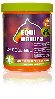 Equinatura Ice Cool Gel 600 ml – kylande gel för häst och ryttare med mentol, arnika och rosmarin