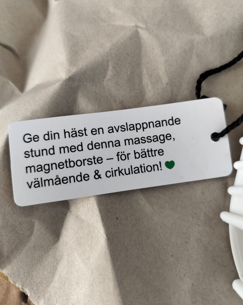 Massage- & Magnetborste för häst - Bild 4